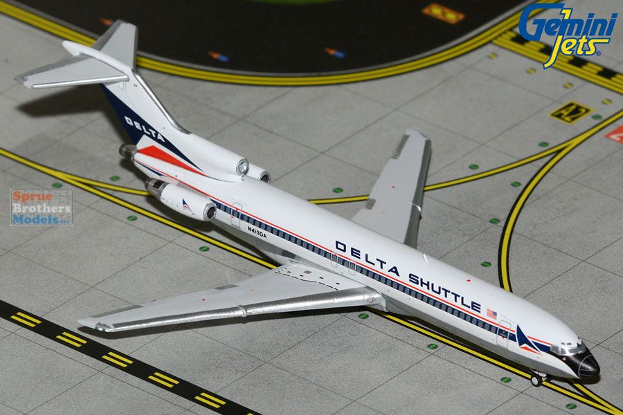 GEMGJ2375 1:400 Gemini Jets Delta Shuttle B727-200 Reg #N413DA