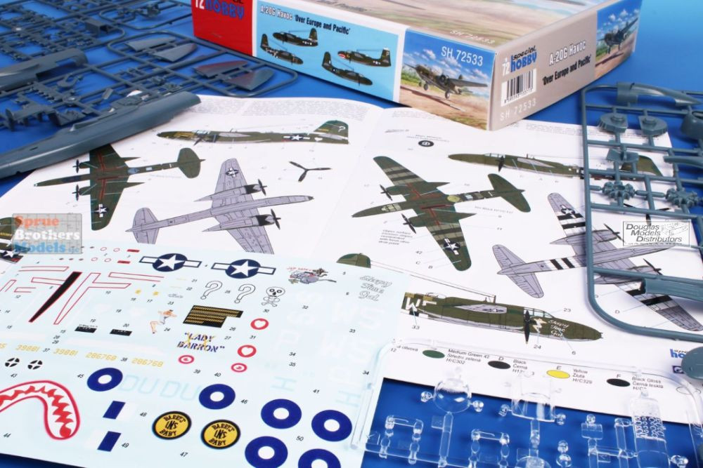 SPH72533 1:72 Special Hobby A-20G Havoc 'Over Europe and Pacific