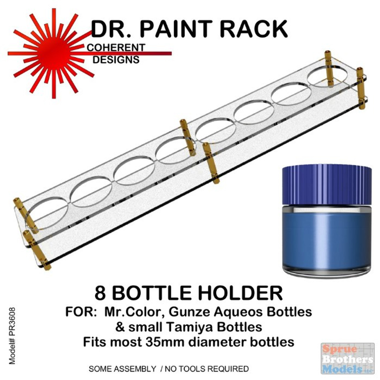 COHPR3608 Dr Paint Rack - 8 Bottle Holder (for Mr Color/small