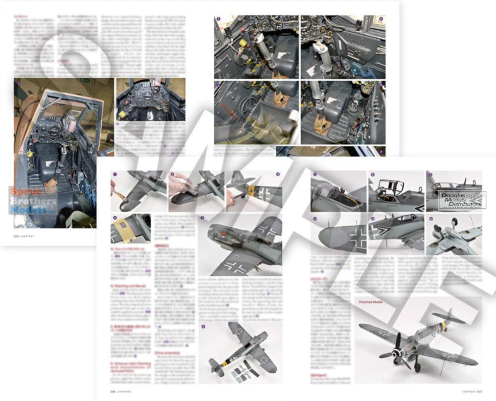 ZKMB33925 Zoukei-Mura Concept Note 12 - Bf109G (G-2 G-4 G-6 G-14