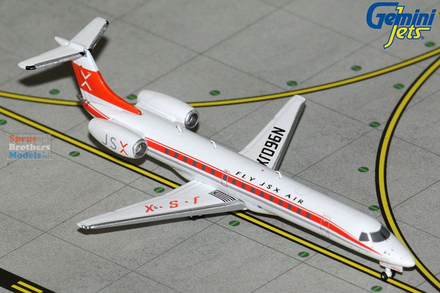 ユミムエ GEMGJ2403 1:400 Gemini Jets JSX Embraer ERJ-145LR Reg #N960JX