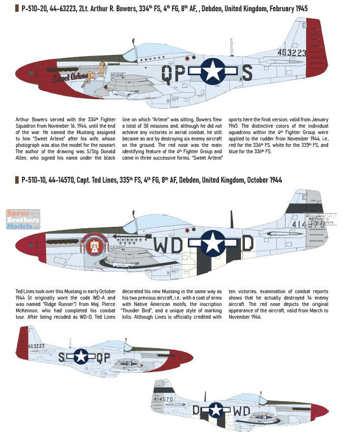 EDU11196 1:48 Eduard P-51D Mustang 'Mighty Eight 65th Fighter Wing