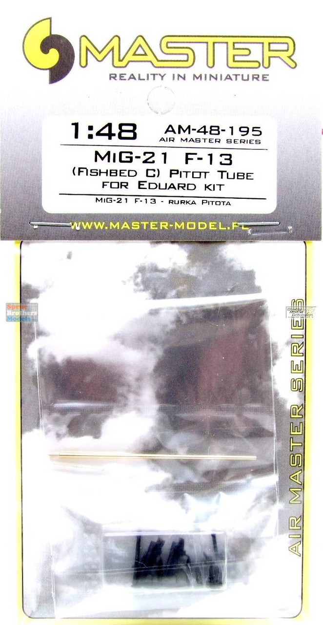 MASAM48195 1:48 Master Model - MiG-21F-13 Fishbed C Pitot Tube Set