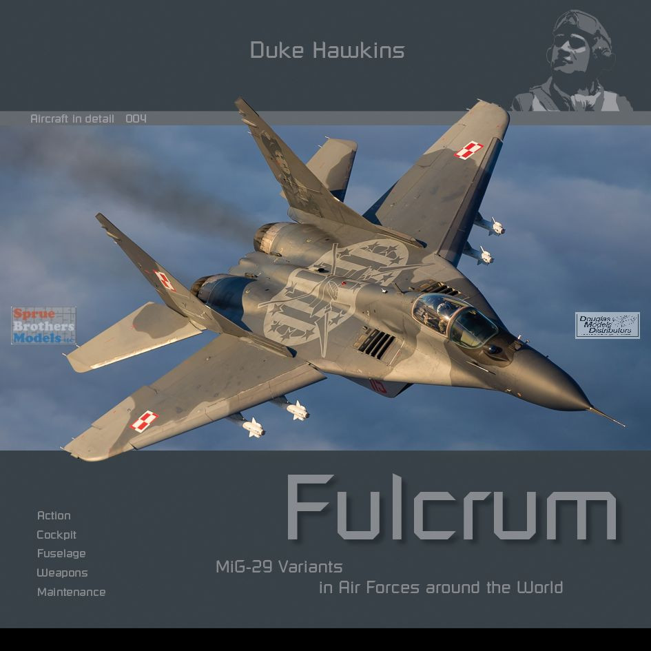 DHBDH004 Duke Hawkins Book - MiG-29 Fulcrum Variants - Sprue