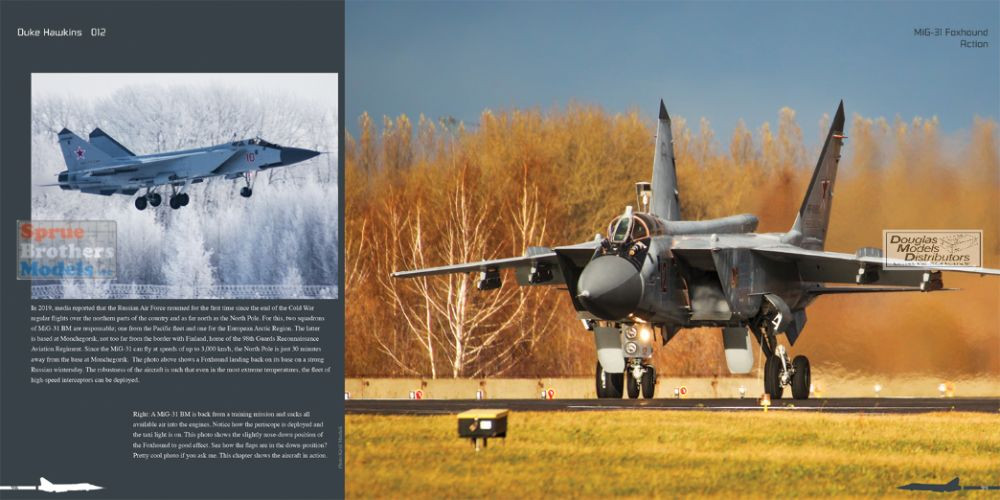 DHBDH012 Duke Hawkins Book - MiG-31 Foxhound - Sprue Brothers