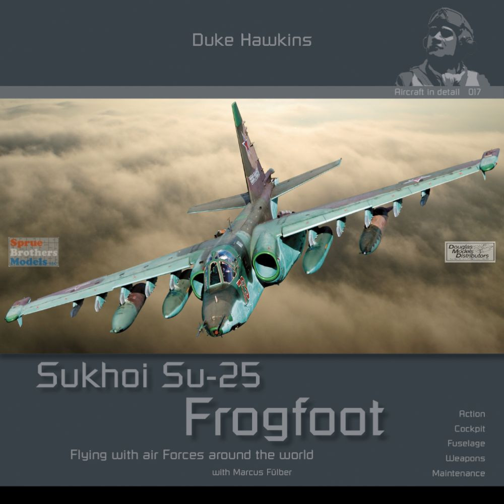 DHBDH017 Duke Hawkins Book - Su-25 Frogfoot - Sprue Brothers