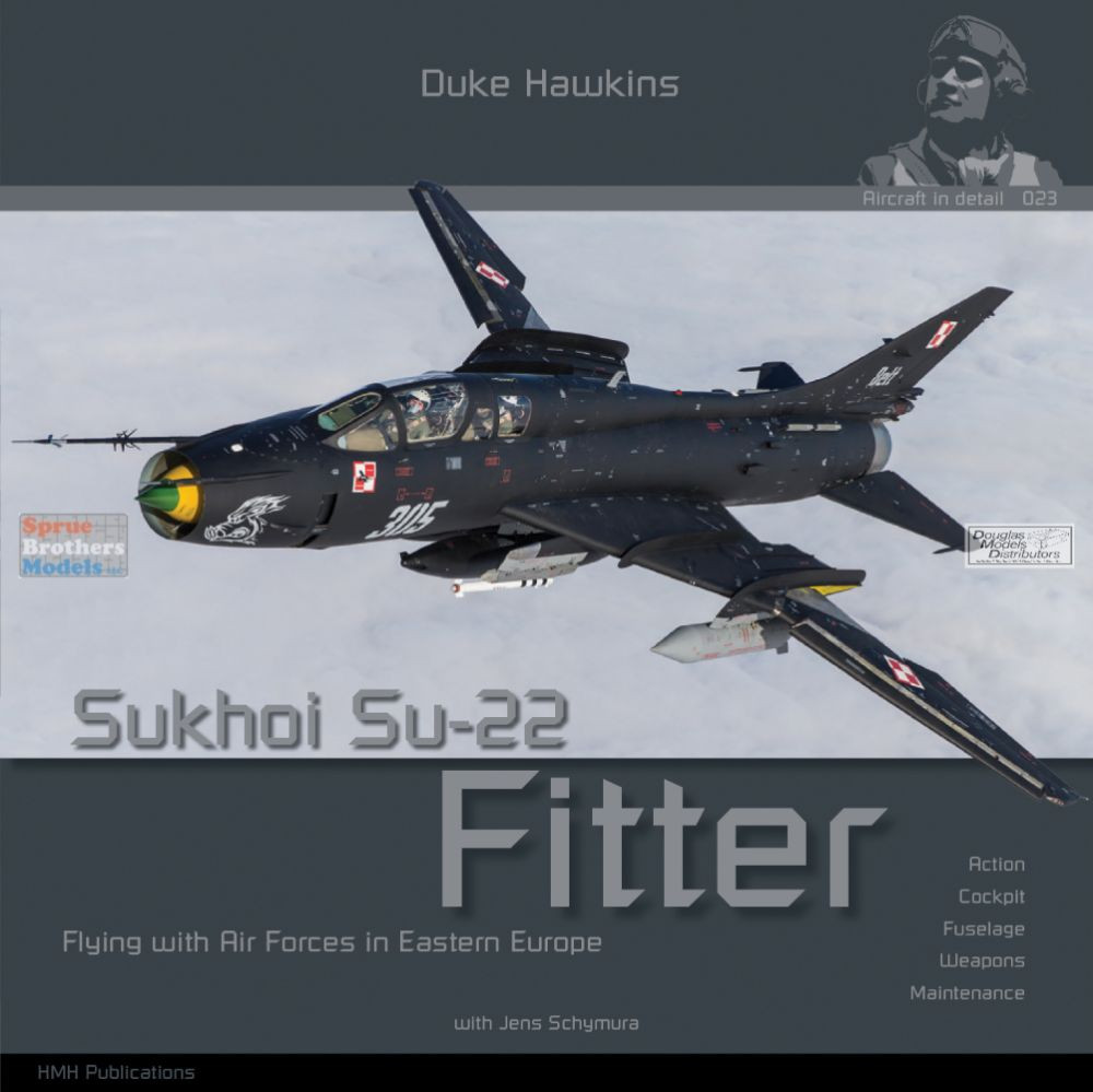 DHBDH023 Duke Hawkins Book - Su-22 Fitter - Sprue Brothers Models LLC