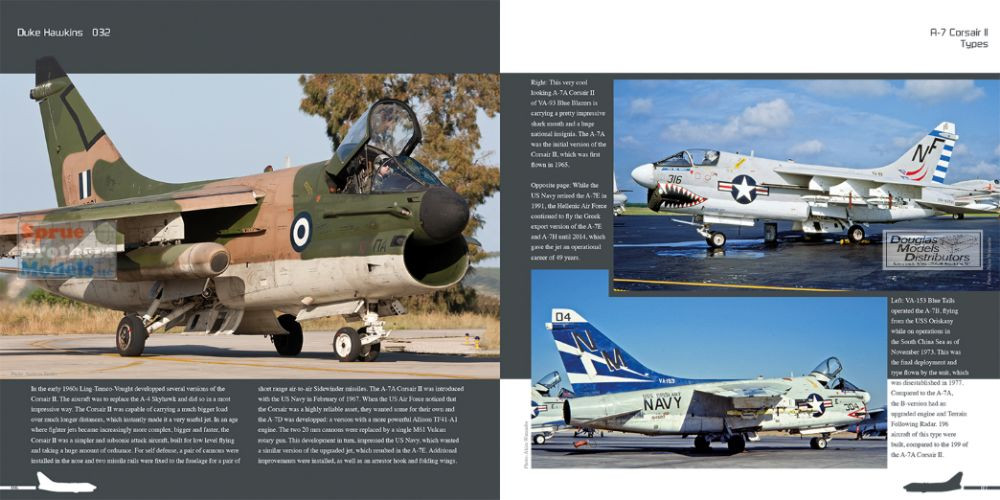 DHBDH032 Duke Hawkins Book - A-7 Corsair II - Sprue Brothers