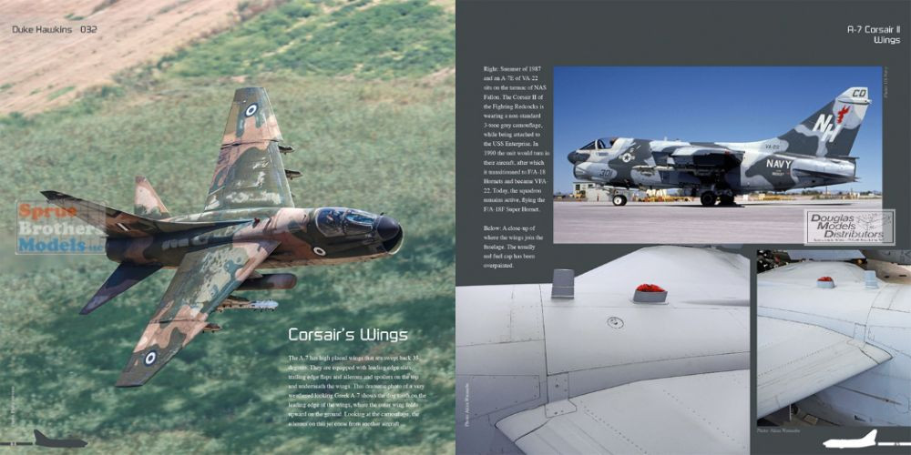 DHBDH032 Duke Hawkins Book - A-7 Corsair II - Sprue Brothers