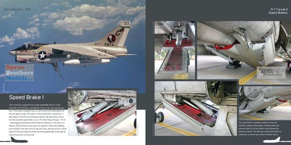 DHBDH032 Duke Hawkins Book - A-7 Corsair II - Sprue Brothers
