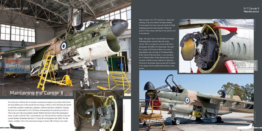 DHBDH032 Duke Hawkins Book - A-7 Corsair II - Sprue Brothers