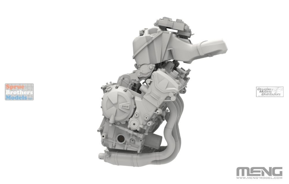 MNGMT009 1:9 Meng BMW M 1000 RR Motorcycle - Sprue Brothers Models LLC