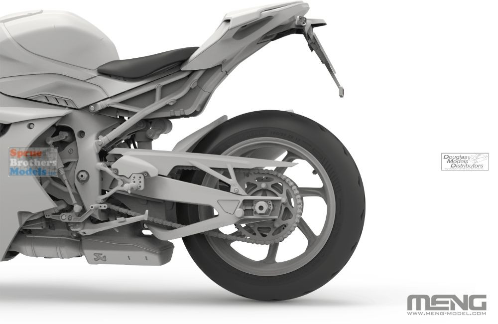 MNGMT009 1:9 Meng BMW M 1000 RR Motorcycle - Sprue Brothers Models LLC
