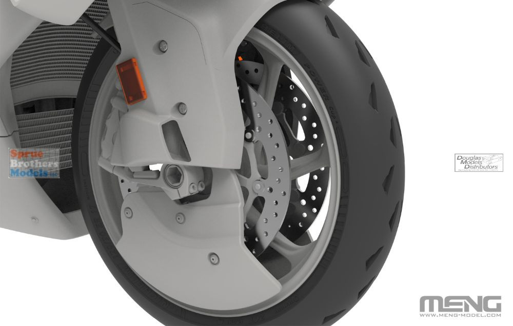 MNGMT009 1:9 Meng BMW M 1000 RR Motorcycle - Sprue Brothers Models LLC