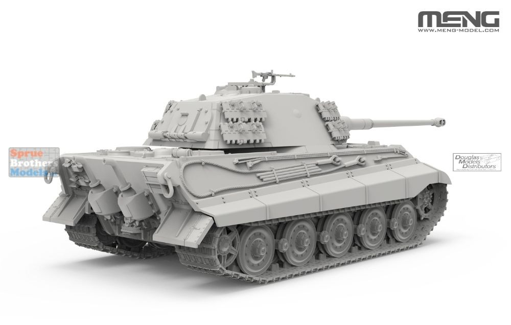 MNG72010 1:72 Meng Sd.Kfz.182 King Tiger (Porsche Turret) - Sprue