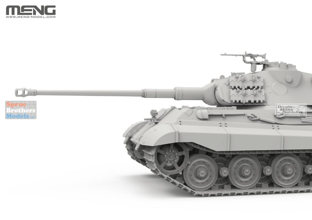 MNG72010 1:72 Meng Sd.Kfz.182 King Tiger (Porsche Turret) - Sprue