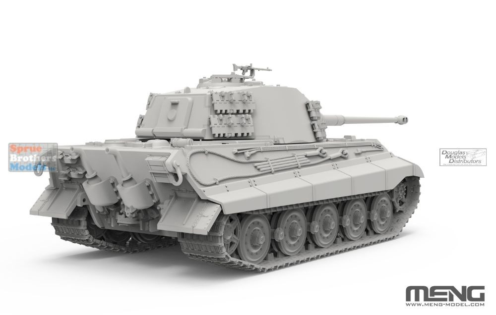 MNG72011 1:72 Meng Sd.Kfz.182 King Tiger (Henschel Turret) - Sprue