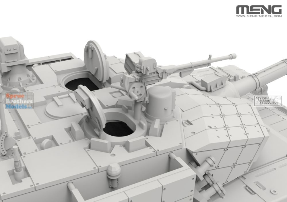 MNG72013 1:72 Meng Chinese Main Battle Tank ZTZ99A/B - Sprue