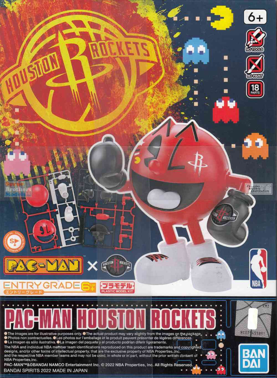 BAN2593838 Bandai Pac-Man Houston Rockets [Entry Grade] - Sprue