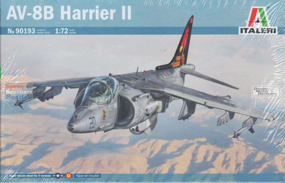 AV-8B II Harrier 1⁄72 Hasegawa Plus 1:72 Hobby Master Model - HM