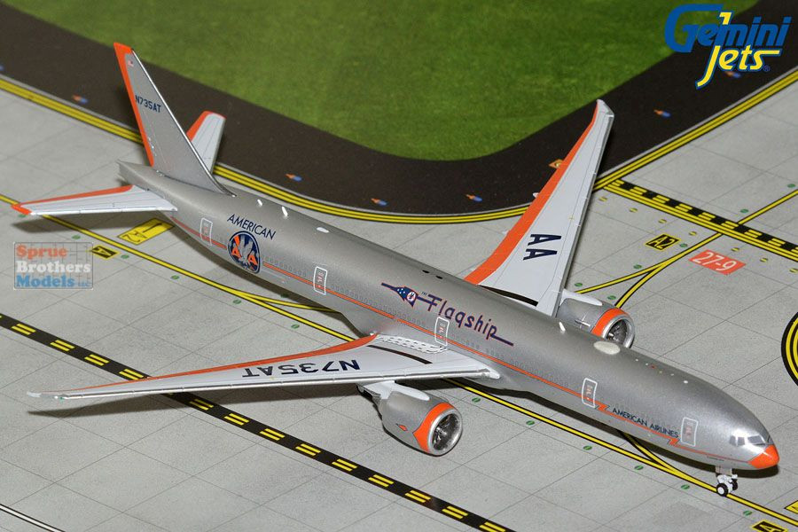 GEMGJ2406 1:400 Gemini Jets American Airlines B777-300ER Reg