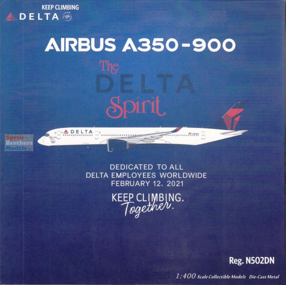 NGM39119 1:400 NG Model Delta Airlines Airbus A350-900 Reg #N502DN