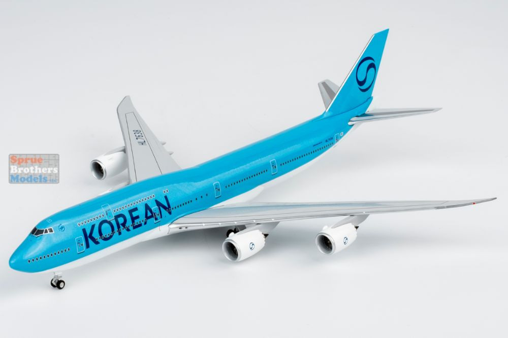 NGMKAL099 1:400 NG Lite Korean Air B747-8 Reg #HL7638 (pre-painted