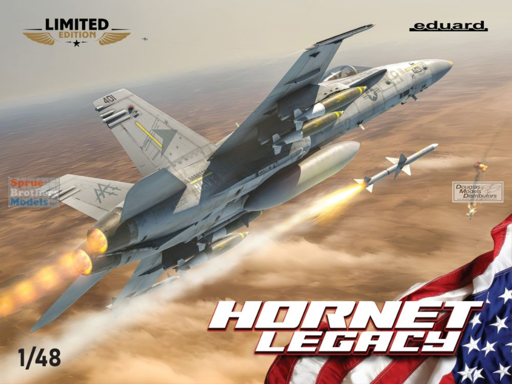 EDU11195 1:48 Eduard 'Hornet Legacy' (F-18C Hornet) [Limited