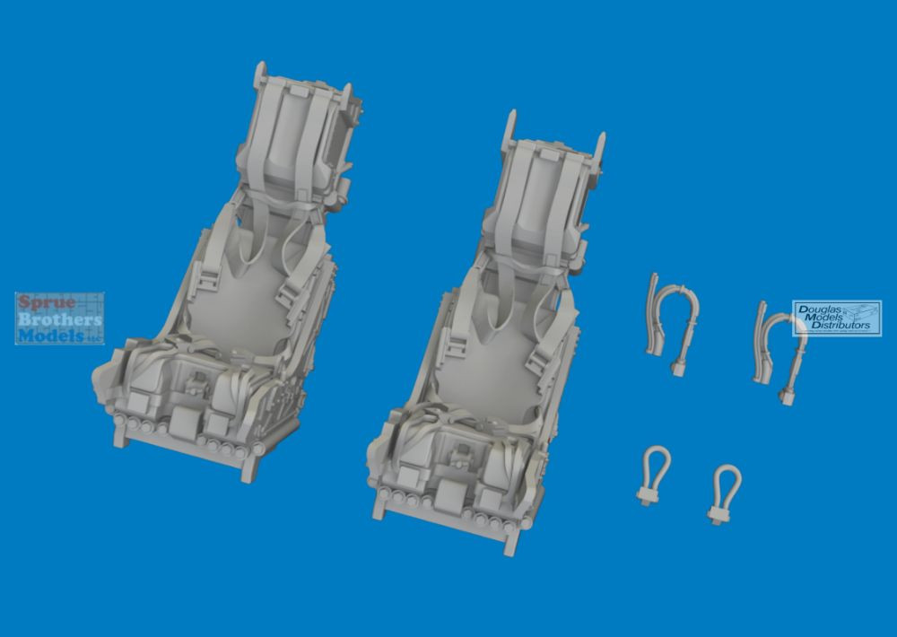 EDU672456 1:72 Eduard Brassin F-14D Tomcat Ejection Seats (TAM kit