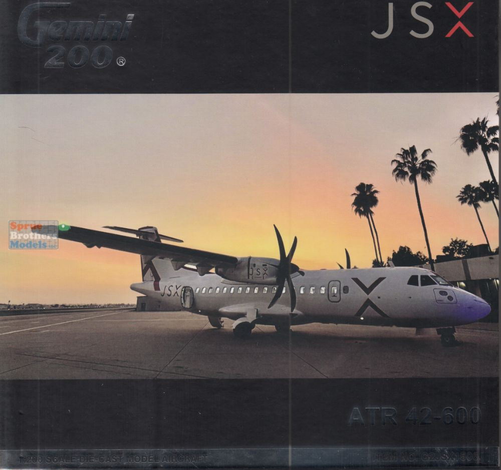 GEMG21506 1:200 Gemini Jets JSX ATR-42-600 Reg #N400JX (pre