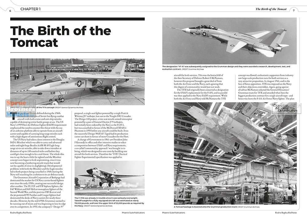PSPRED017 Phoenix Scale Publications - The Grumman F-14 Tomcat