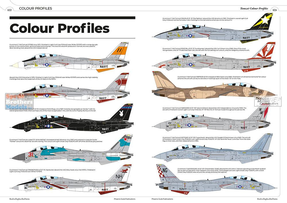 PSPRED017 Phoenix Scale Publications - The Grumman F-14 Tomcat
