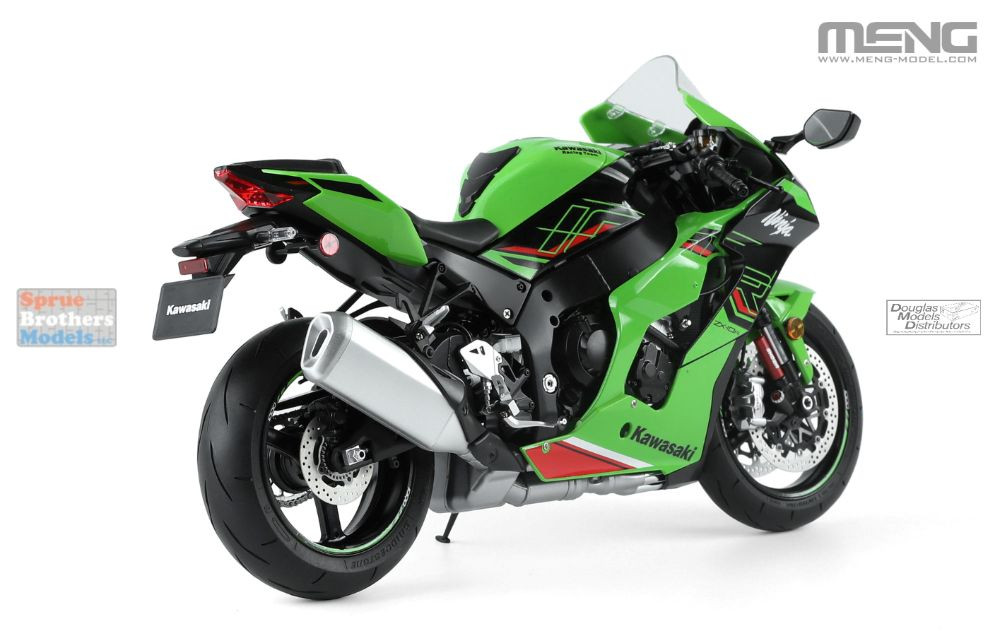MNGMT007T 1:9 Meng Kawasaki Ninja ZX-10R Motorcycle KRT Edition