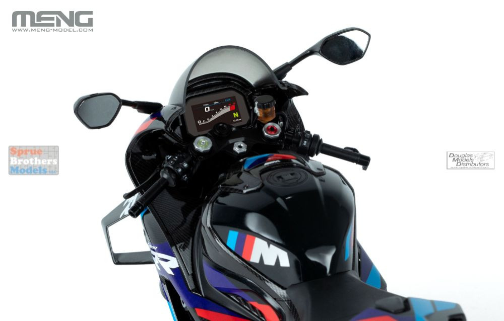 MNGMT009S 1:9 Meng BMW M 1000 RR Motorcycle [Pre-Colored Edition