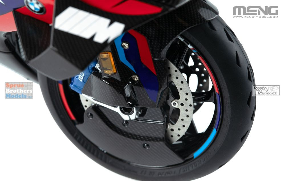 MNGMT009S 1:9 Meng BMW M 1000 RR Motorcycle [Pre-Colored Edition