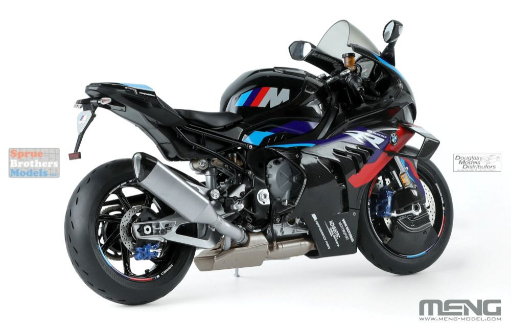 MNGMT009S 1:9 Meng BMW M 1000 RR Motorcycle [Pre-Colored Edition