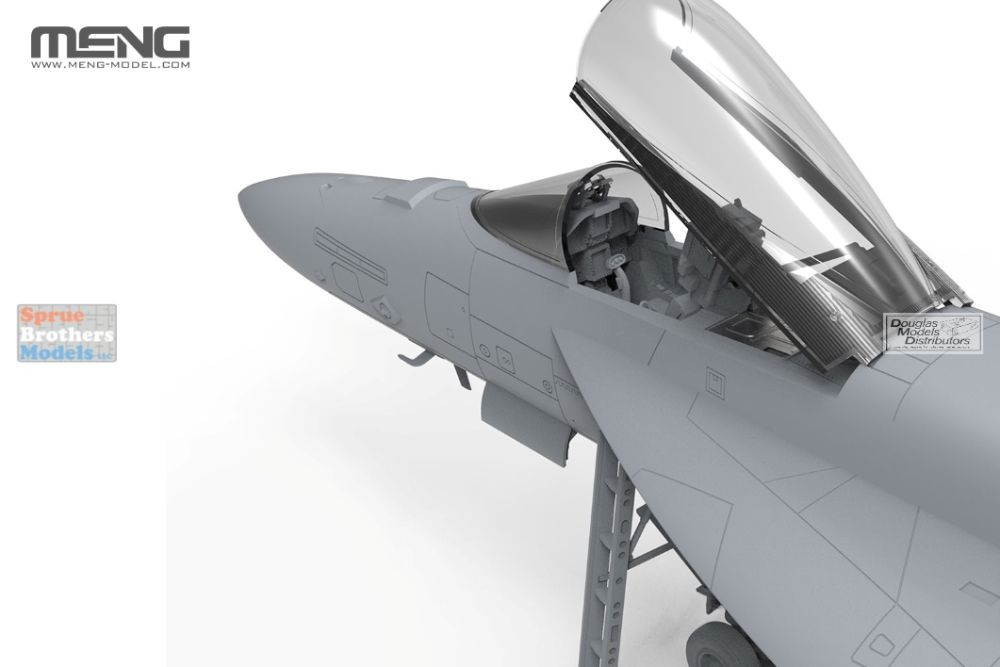 MNGLS023 1:48 Meng F-18E Super Hornet 'Golden Dragons' - Sprue