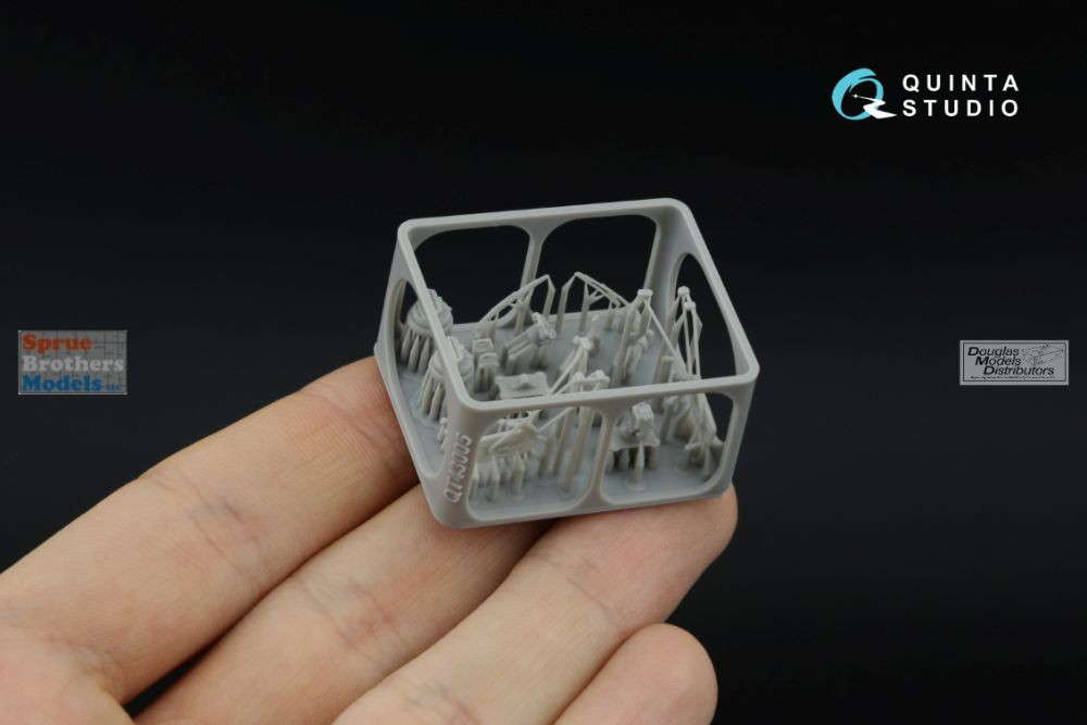 【専用】DUANG & QIN PHOTO SET QTSQT43005 1:43 Quinta Studio ZIL-130 Detail Set (AVD kit) - Sprue