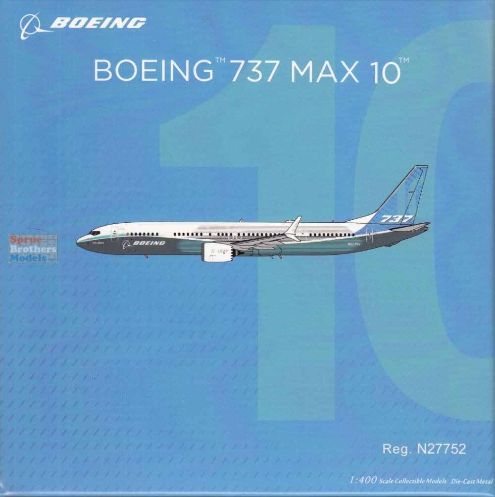 NGM90005 1:400 NG Model Boeing Company B737 Max 10 Reg #N27752