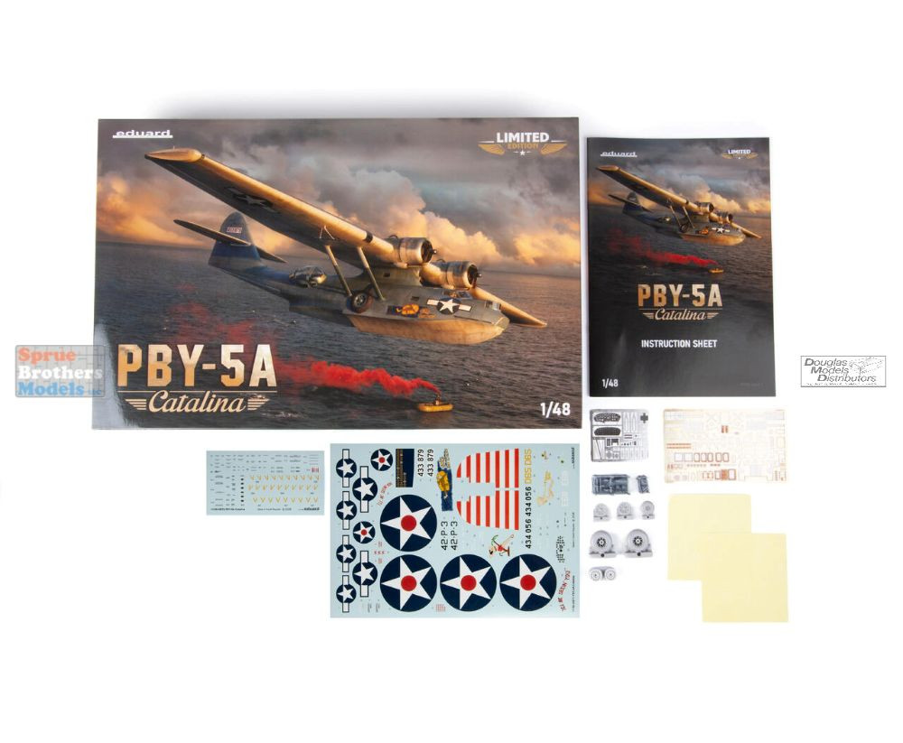 JOKERD Catalina カタリナ EDU11198 1:48 Eduard PBY-5A Catalina [Limited Edition] - Sprue