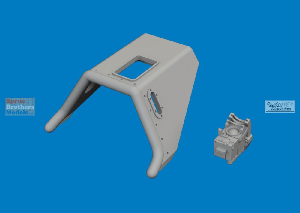 EDU6481212 1:48 Eduard Brassin - Fw190D-9 Gun Sight (MIA kit