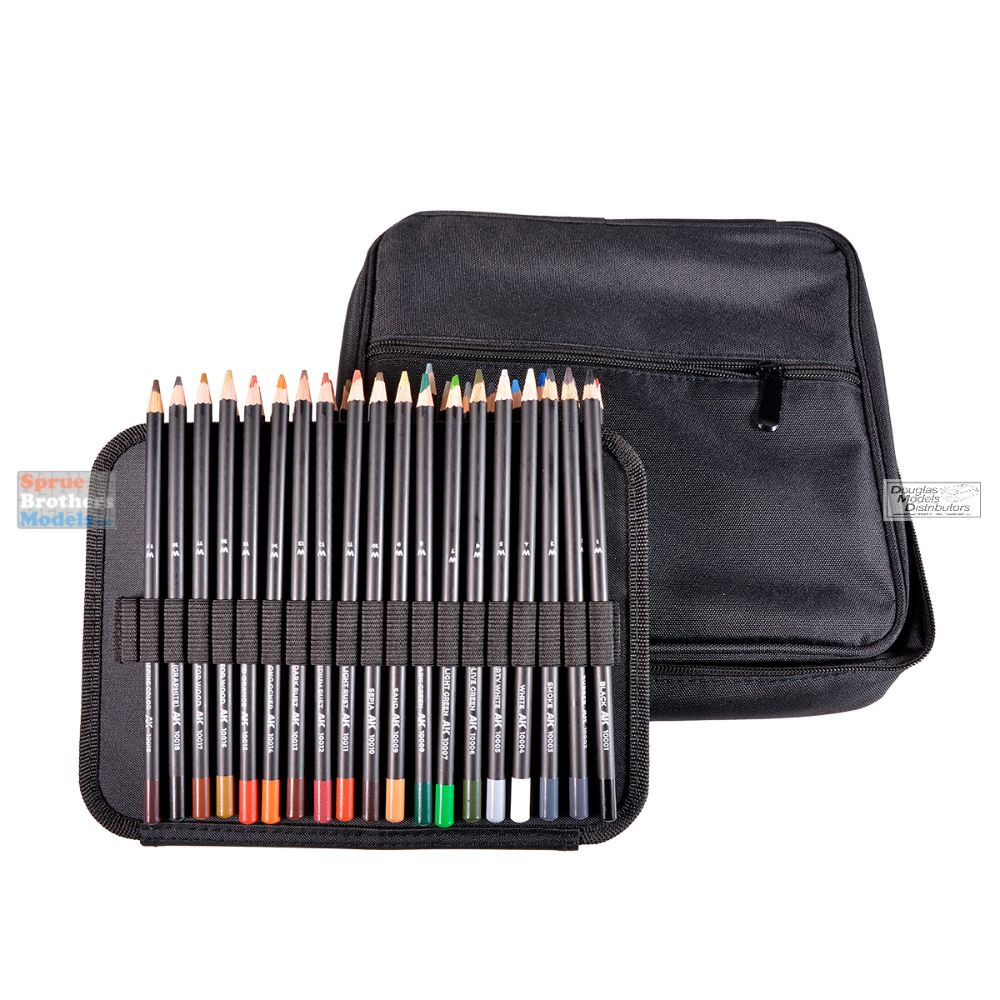 文房具・ステーショナリー aki AKI010050 AK Interactive Weathering Pencils Full Range in Cloth