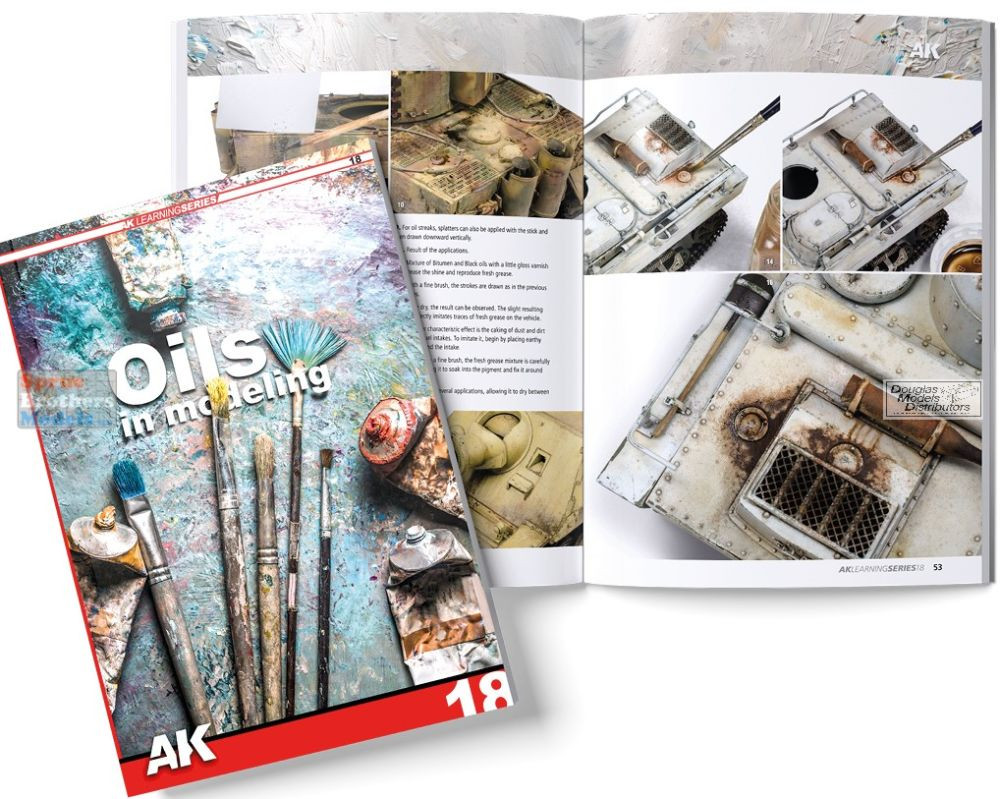 AKI000544 AK Interactive Learning 18: Oils in Modelling - Sprue