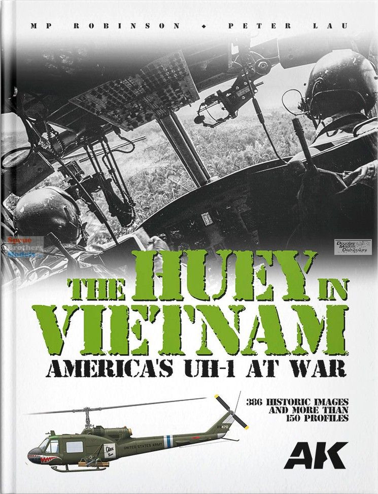 AKI130037 AK Interactive - The Huey in Vietnam: America's UH-1 at