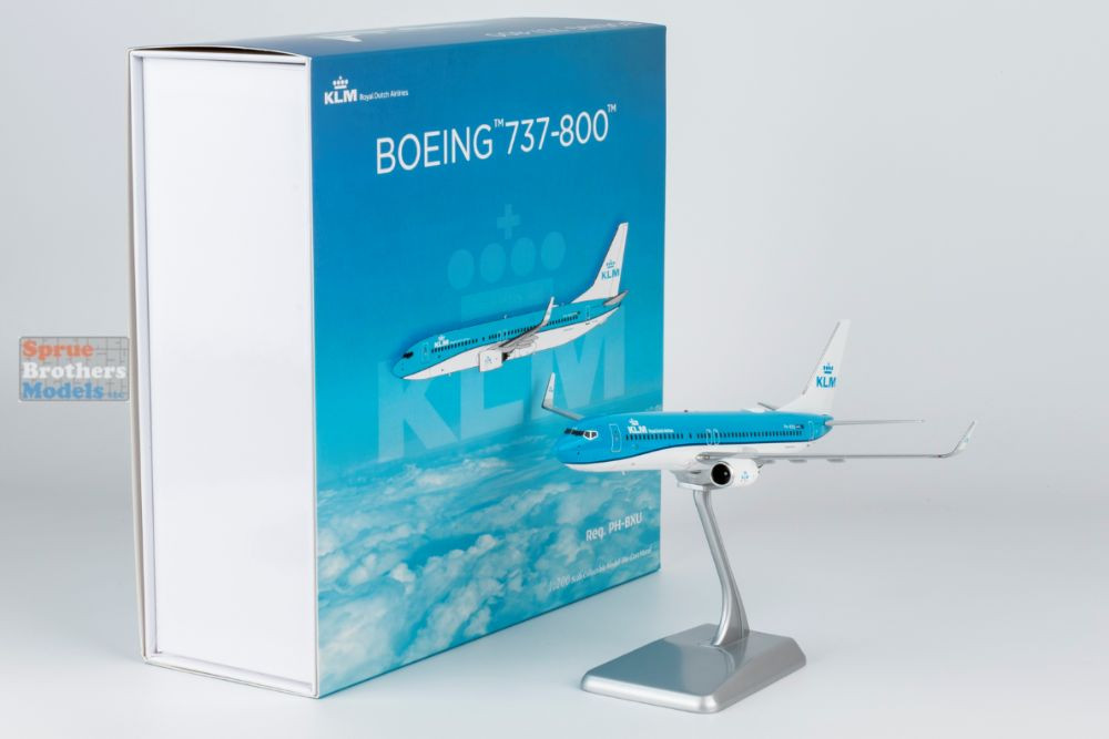 NGM08071 1:200 NG Model KLM B737-800 Reg #PH-BXU (pre-painted/pre