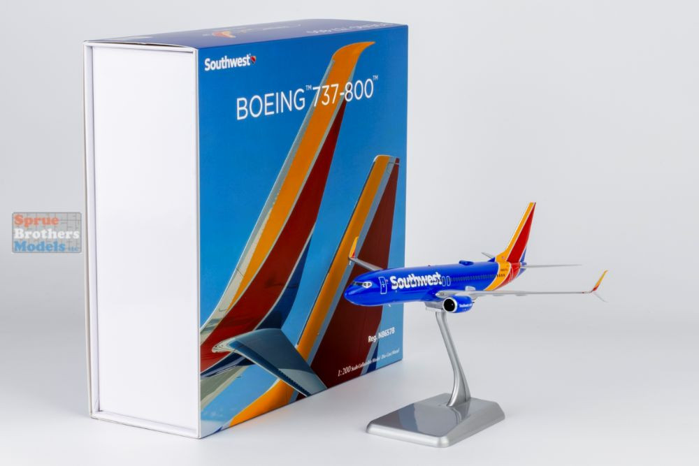 NGM08073 1:200 NG Model Southwest Airlines B737-800 Reg #N8657B