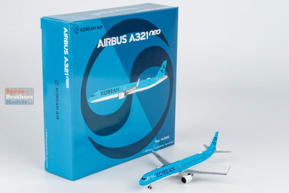 NGM13144 1:400 NG Model Korean Air Airbus A321neo Reg #HL8509 (pre