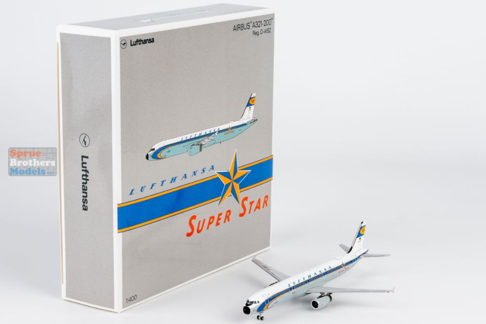 NGM13160 1:400 NG Model Lufthansa Airbus A321-200 Reg #D-AISZ