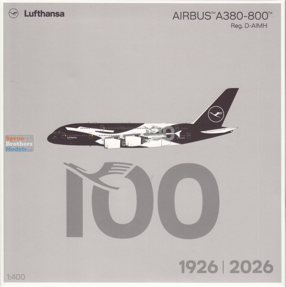 ルフトハンザ航空 D-AIMH A380-800 1/400 NGM38002 1:400 NG Model Lufthansa Airbus A380-800 Reg #D-AIMH