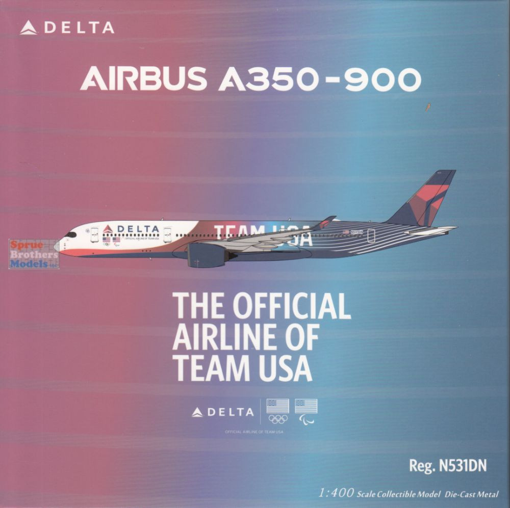NGM39124 1:400 NG Model Delta Airlines Airbus A350-900 Reg #N531DN